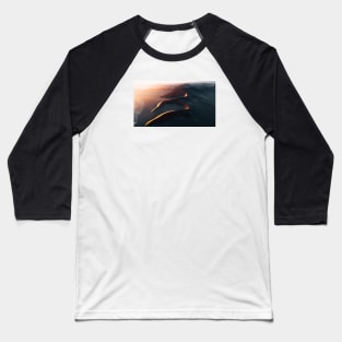 Namibian Salt Pan 2 Baseball T-Shirt